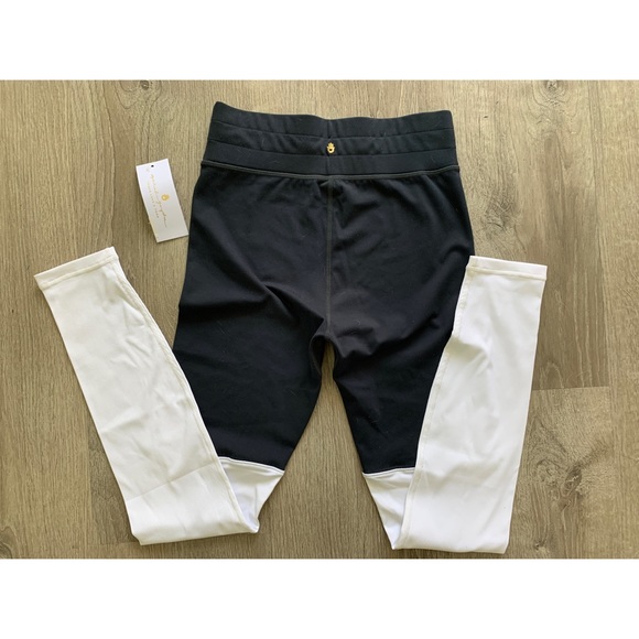 SPIRITUAL GANGSTER BLACK/WHITE HW LEGGINGS - Picture 3 of 3